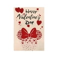 thumbnail image 1 of YIKA Valentines Garden Flag Double Sided 12 X 18 In Valentines Day Decorations For Garden Valentines Day Party Supplies, 1 of 6