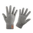 thumbnail image 1 of YIKA Winter Knit Gloves Warm Full Finger Gloves for Men and Women with Upgraded Touch Screen Anti slip Fleece Lined Winter Gloves, 1 of 2