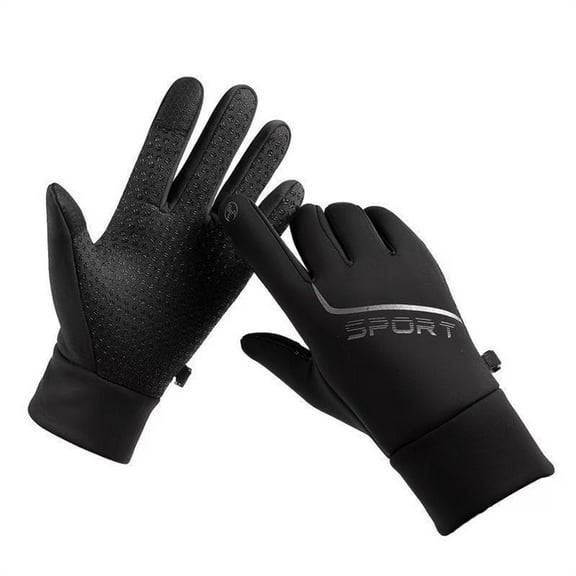 YIKA Winter Outdoor Riding Warm Touches Screen Non-slip Gloves,Windproof Warm Sports Non-Slip Gloves Winter Gloves For Men