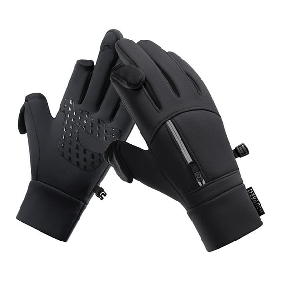 YIKA Winter Outdoor Riding Warm Touches Screen Non-slip Gloves,Windproof Warm Sports Non-Slip Gloves Winter Gloves For Men