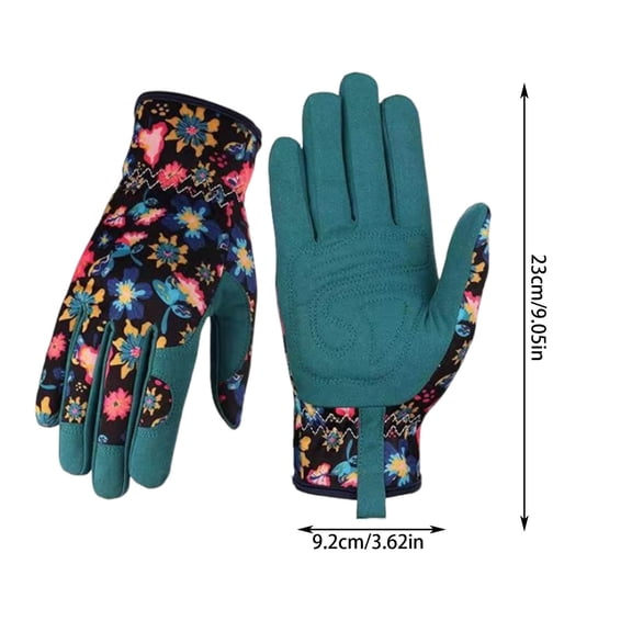 YIKA Work Gloves Gardening Leather Gloves For Garden Proof-of-thorns Without Stabbing For Digging Planting Pruning