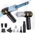 thumbnail image 1 of YIKEXINCHEN Handheld Car Vacuum Cleaner Cordless，4-in-1 Portable Mini Household Compact Vacuum Cleaner with 7 Attachments for Car, 1 of 9