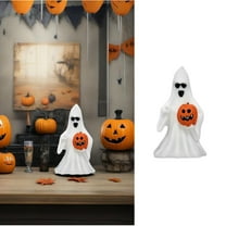 YILANP Crate And Barrel Halloween Decor, Halloween Spectre Ghost Birthday Indoor Decorations, Farmhouse Tiered Tray Decor, Spooky Home Decorations, Coffee Table Centerpieces Shelf Mantel Display