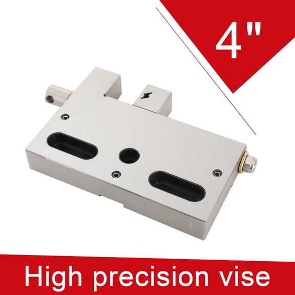 YILIKISS 4" CNC Wire EDM High Precision Vise Stainless Steel 100mm Jaw Metalworking Equipment