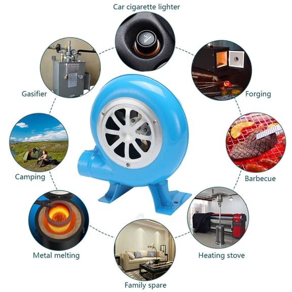 YILIKISS 80W Combustion Blower Stove Fire Electric Fan for Barbecue Melting Forge Stove