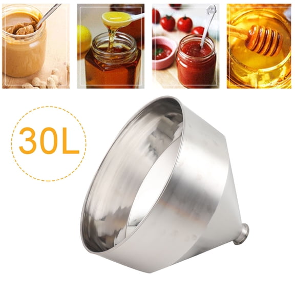 YILIKISS Container Filling Machine 304 Stainless Steel Hopper For Liquid&Paste 30L/1025oz