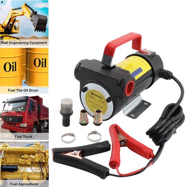 TLE 24V DC Electric Fuel Transfer Pump – Portable For Diesel Kerosene Oil Commercial