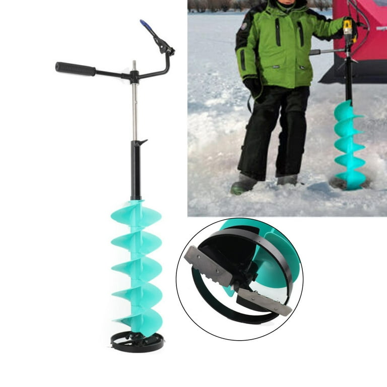 Handle Jiffy Auger Drill Adapter YILIKISS Ice Auger Drill Nylon
