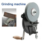 YILIKISS Manual Hand Grinder Stone Jewelers Bench Repair Tool 6  Hand Operated Grinder For Sharpening & Grinding