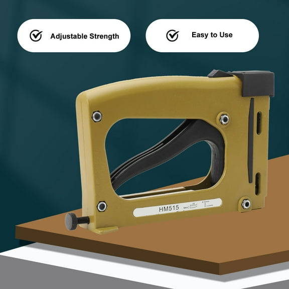 YILIKISS Manual Point Driver Tool Nailer Securing Back Pieces Picture Frame Stapler Portable