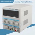 thumbnail image 1 of YILIKISS Platinum Silver Gold Plating Machine Jewelry Plater Electroplating Machine 5A, 1 of 9
