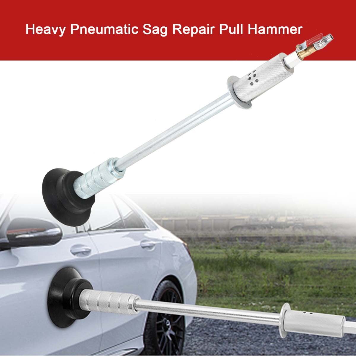 YILIKISSAir Pneumatic Dent Puller Car Auto Body Cup Slide Tool Repair ...