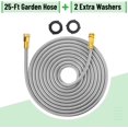 thumbnail image 1 of YILOSF-25ft Stainless Steel No Kink Metal Garden Hose, 1 of 4