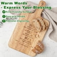 thumbnail image 1 of YILOSF-Housewarming Gifts for New Home, Engraved Wood Cutting Board with House Blessing - Small Charcuterie Board, Cheese & Bread Serving Tray with Handle - Kitchen Decor Closing Gift for Homeowners, 1 of 3