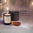 thumbnail image 1 of YILOSF-Lavender & Sandalwood Candle, Luxury Scented Soy Candle 7oz, Calming Relaxing Fragrance for Home, Stress Relief & Sleep Aromatherapy Candle, Gift for Women, Long Lasting Jar Candle, 1 of 4