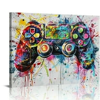 YILUYINQING Graffiti Art Wall Decor Canvas Print for Home Kitchen Ready to Hang Room Art Decor 16x12in