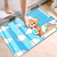 thumbnail image 1 of YIMEIS Bear bath 17.7''*47.2'' Flannel Wear-Resistant Mat, Soft & Non-Slip, Long Rug by Kitchen Sink, 1 of 10