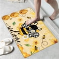 thumbnail image 1 of YIMEIS Bees, nectar, welcome Fall Kitchen Rugs, Xmas Holiday Kitchen Mat Decor Home Decorations, Green Christmas Mats for Kitchen Floor - 16''*24'', 1 of 10