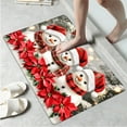 thumbnail image 1 of YIMEIS Christmas snowman Kitchen Mat Washable Non-Skid Absorbent Runner Rugs (16''24'') - 1Pc Recommended for Kitchen Sink Front/Floor, Suitable for All Age Groups, 1 of 10