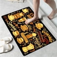 thumbnail image 1 of YIMEIS Coffee bean on black background Machine Washable Non-Slip Rubberback Indoor Runner Rug/Area Rug for Kitchen, Hallway, Kitchen, Entryway, Bathroom, 1 Piece - 16''*24'', 1 of 10