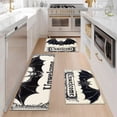 thumbnail image 1 of YIMEIS Halloween decoration Kitchen rugs Washable flannel bat Printed Area Rug and Mats DoorMats, bath mat,Autumn and Winter Festival Decoration15.7'' x 23.6''+19.7'' x 31.5''+17.7'' x 47.2'', 1 of 7