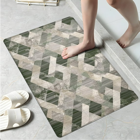YIMEIS Holiday pattern background Kitchen Mat Washable Non-Skid Absorbent Runner Rugs (16''24'') - 1Pc Recommended for Kitchen Sink Front/Floor, Suitable for All Age Groups