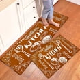 thumbnail image 1 of YIMEIS Kitchen life Kitchen Mat Rug Set - Perfect for Kitchen Counter, 16''*24''/47''*18'', Functional for Decoration, 1 of 10