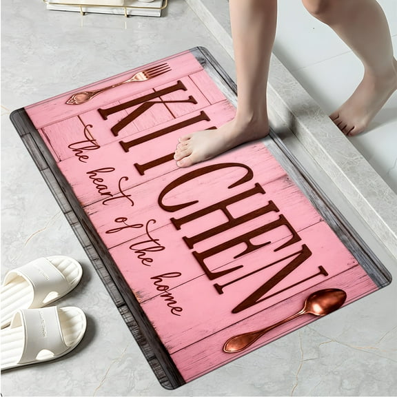 YIMEIS Kitchen utensils Kitchen Mat Rug - 1Pcs Perfect for Kitchen Counter, 16''*24'', Functional for Decoration