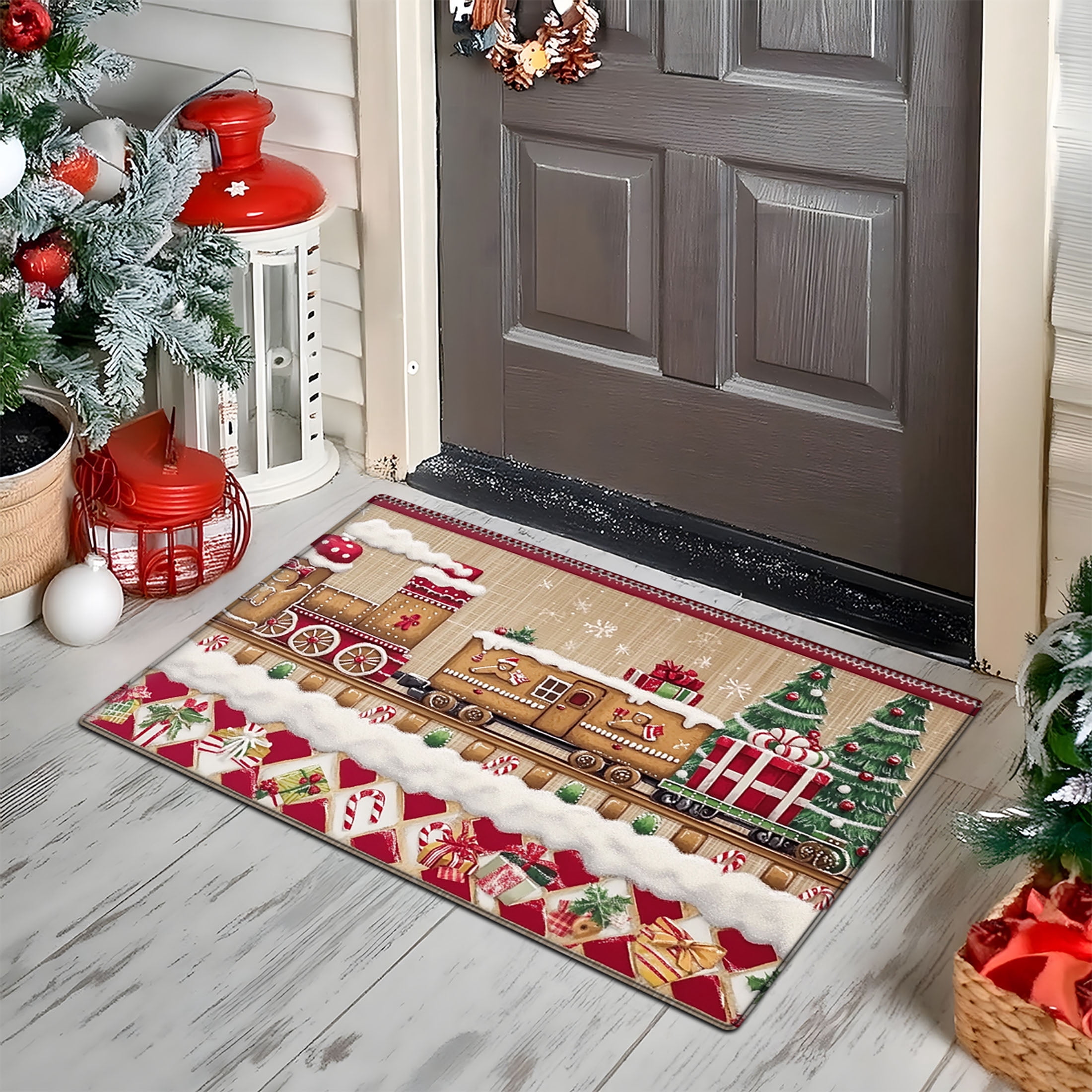 YIMEIS Merry Christmas Kitchen Decor Set of 3 Christmas Fall Kitchen ...
