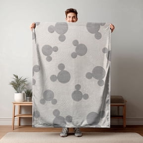 YIMEIS Mickey pattern carpet Multi-Functional Flannel Throw, Skin-Friendly & Heat-Locking, Home & Travel Use, 30*40 inch for Needs