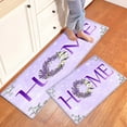 thumbnail image 1 of YIMEIS Purple background stars Kitchen Mat Rug Set - 2 Pcs Perfect for Kitchen Counter, 16''*24''/47''*18'', Functional for Decoration, 1 of 10