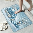 thumbnail image 1 of YIMEIS Snowman truck present Kitchen Mat Rug - Perfect for Kitchen Counter, 16''*24'', Functional for Decoration, 1 of 10