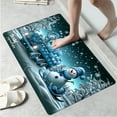 thumbnail image 1 of YIMEIS The snowman gives gifts Kitchen Mat Rug - 1Pcs Perfect for Kitchen Counter, 16''*24'', Functional for Decoration, 1 of 10