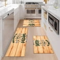 thumbnail image 1 of YIMEIS Welcome kitchen cutlery Machine Washable Non-Slip Rubberback Indoor Runner Rug/Area Rug for Kitchen, Hallway, Kitchen, Entryway, Bathroom, 3 Piece Set - 16''*24''/20''*32''/47''*18'', 1 of 10