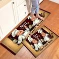 thumbnail image 1 of YIMEIS Wine Chefs Grapes Fall Kitchen Rugs Non Skid Washable Area Carpet [Made in USA], Multi - 1/2/3 Pcs 16''*24''/20''*32''/47''*18, 1 of 10