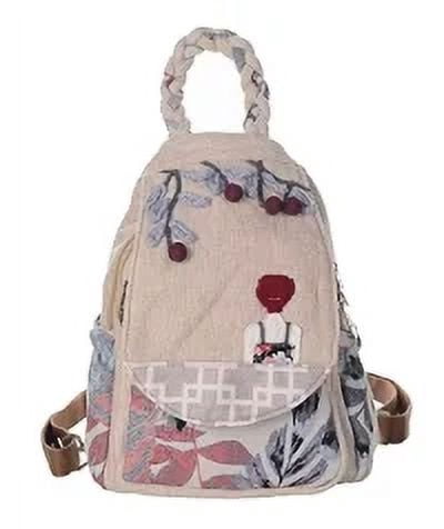 Backpack Purse Girl\'S Convertible Sling Bag Boho Hiie Embroidered :> YIMOYICAI Backpack Purse for Women Girl main image 3