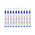 thumbnail image 1 of YIMWNYI 10pcs Long Head Hole Markers, Permanent Fast Dry Waterproof Carpenter Ink Pens, 1.5mm Fine Tip, Marking Tool for Metal, Wood, Concrete, Glass, and More, Durable & Versatile, 132mm Length, 1 of 5