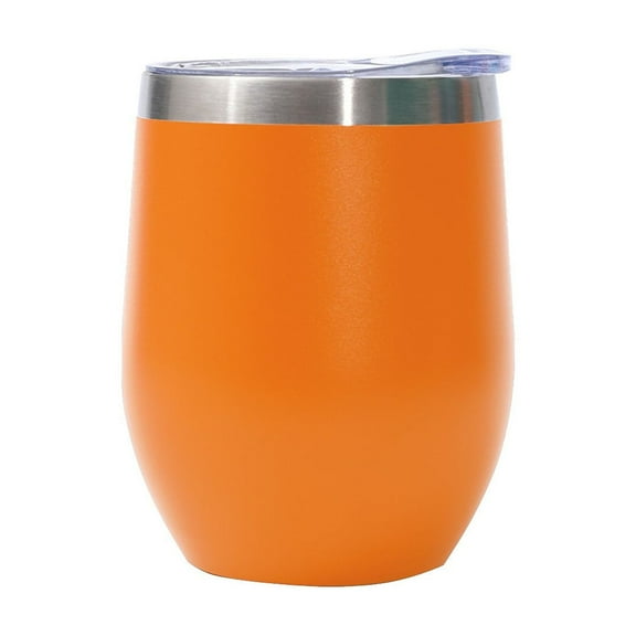 YIMWNYI 12oz Stainless Steel Insulated Tumbler, Double Wall Vacuum Mug for Beer, Coffee & Tea, Compact U-Shape Design, Durable & Portable Cup for Outdoor, Office & Travel Use