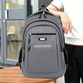 thumbnail image 1 of YIMWNYI 16 Inch Laptop Backpack, Slim Business Computer Bag with USB Charging Port, Water Resistant Travel Backpack for Men & Women, Large Capacity Work Commuter Bag, 1 of 6