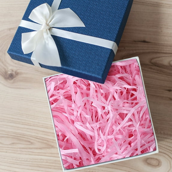 YIMWNYI 200g Crinkle Paper Shredded Filler for Gift Boxes, Baskets, and Party Decorations – Colorful Raffia Filler for Crafts, Wrapping, and Packaging