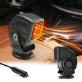 thumbnail image 1 of YIMWNYI 24V Car Heater & Defroster, Portable Car Heater, 2-in-1 Cool & Heat Fan, 360° Adjustable, Plug Into Cigarette Lighter for Winter & Summer, Compact & Easy to Use, 1 of 9