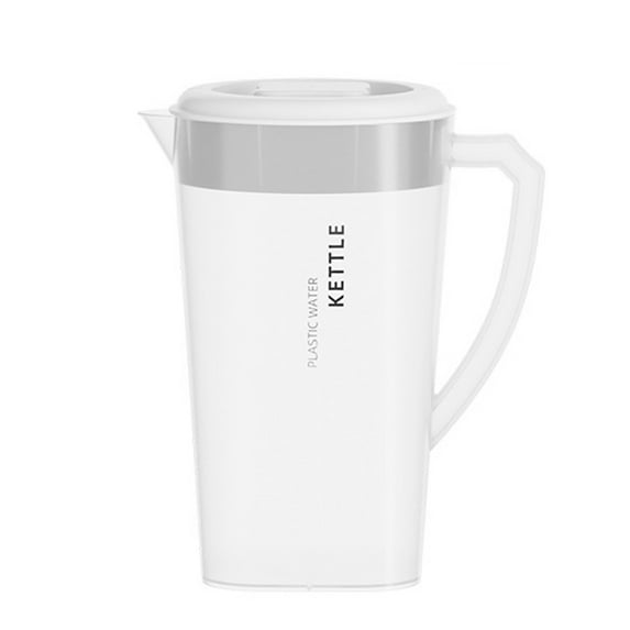 YIMWNYI 2L Large Capacity Cold Kettle with Faucet Filter, Fruit Dispenser and Spigot for Refrigerator, BPA-Free Plastic, Non-Drip Spout, Ideal for Iced Tea, Lemonade, Juices