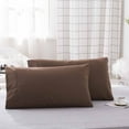 thumbnail image 1 of YIMWNYI 2Pcs Pillow Core Isolation Covers, Breathable Oil-Proof Polyester Pillowcase, Soft and Comfortable, Absorbent, Eco-Friendly Hotel Protective Covers for Household Use, 1 of 6