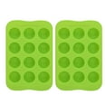 thumbnail image 1 of YIMWNYI 2pc Ice Cubes Tray Easy Release Flexible Ice Mold Dishwasher Safe, Ice Cube Maker, Perfect for Cocktails, Freezing Soups, and Homemade Drinks, Stackable Ice Trays, Easy Clean and Storage, 1 of 8