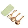 thumbnail image 1 of YIMWNYI 3 Piece Stainless Steel Coffee Spoon, Long-Handled Tea Stirring Spoon, Dishwasher Safe Utensil for Desserts, Durable and Ergonomic Design, Perfect for Iced Tea, Coffee, Soups and More, 1 of 6
