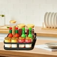 thumbnail image 1 of YIMWNYI 360 Degree Rotating Kitchen Spice Shelf, Spice Organizer, Multifunctional Storage Rack, Space-Saving Solution, Durable Metal Design, Easy to Clean, Versatile Kitchen Accessory, 1 of 6