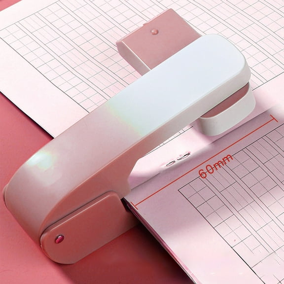 YIMWNYI 360° Rotatable Desktop Stapler, Effortless One-Finger Stapling, 20-Sheet Capacity, Jam-Free, Plastic Office Stapler for Home & Office Use with 1000 Staples