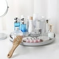 thumbnail image 1 of YIMWNYI 360° Rotating Kitchen Shelf, Multifunctional Storage Tray for Kitchen & Bedroom, Space-Saving Organizer Rack with Strong Load-Bearing, Easy Install & Fashionable Design, 1 of 6