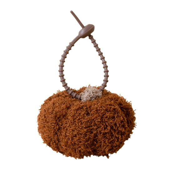 YIMWNYI 4-inch Soft Pumpkin Tree Decoration, Thanksgiving Decor, Halloween Hanging Ornament, Indoor Home Decoration, Festive Fall Accessories, Rustic Pumpkin Decor