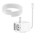 thumbnail image 1 of YIMWNYI 5V USB Mini Submersible Water Pump with Adjustable Flow Rate, 50 GPH, for Aquarium, Fish Tank, Pond, Pet Fountains, Hydroponics, Quiet Design, Detachable, Includes 39.3in Water Pipe, 1 of 6